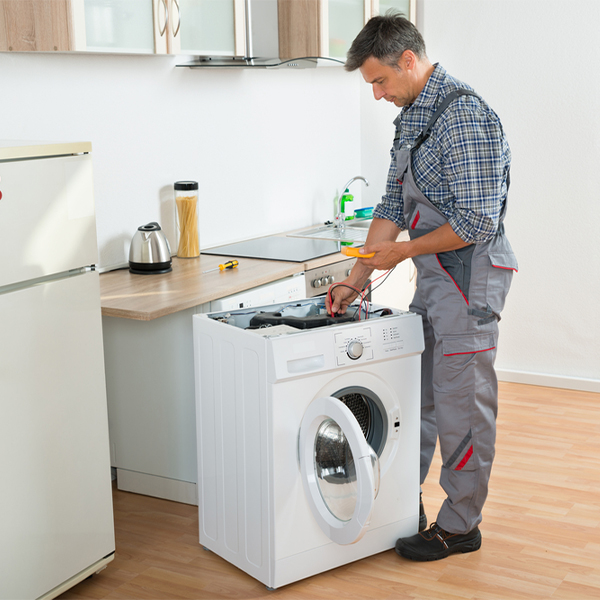 can you walk me through the steps of troubleshooting my washer issue in Beaumont KS